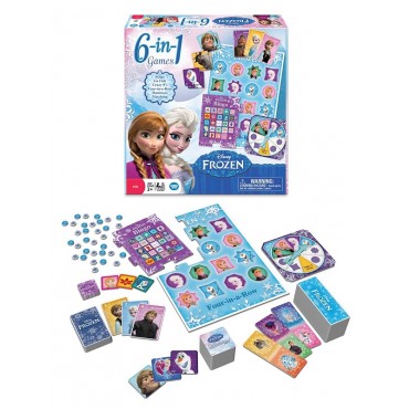 Disney Frozen 6-in-1 Game Collection